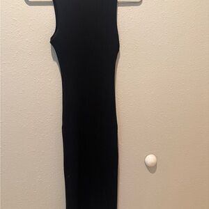 Calvin Klein Jeans Elegant Black Midi Dress